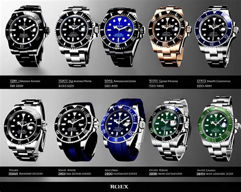 rolex submariner versioni strane|rolex submariner model years.